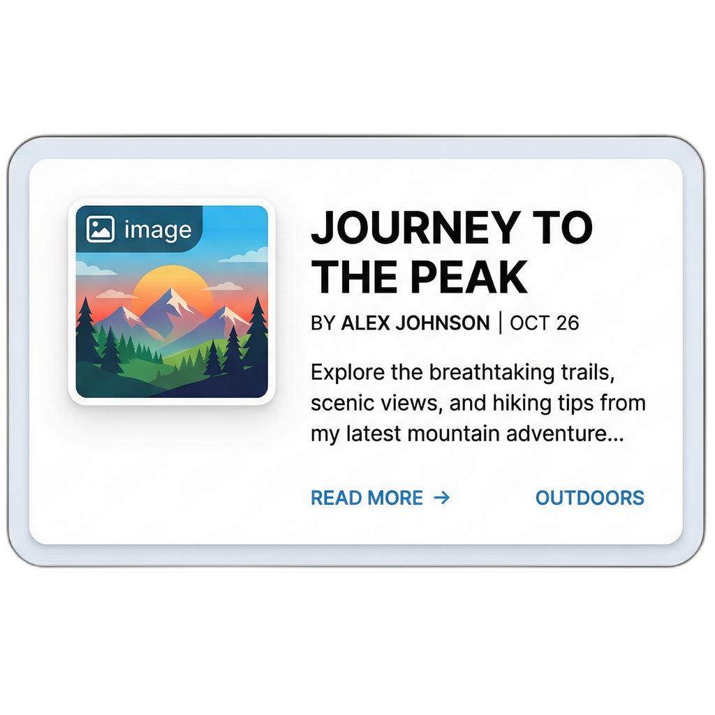 BlogCard Generator Icon